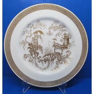 Spode Bone China Spodes Garden 10.5" Dinner plate Pristine Condition